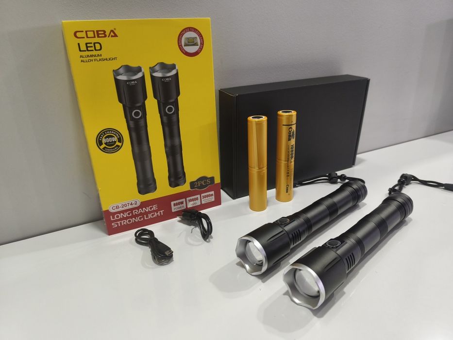 2x Lanternas Led Laser Coba CB-2074-2