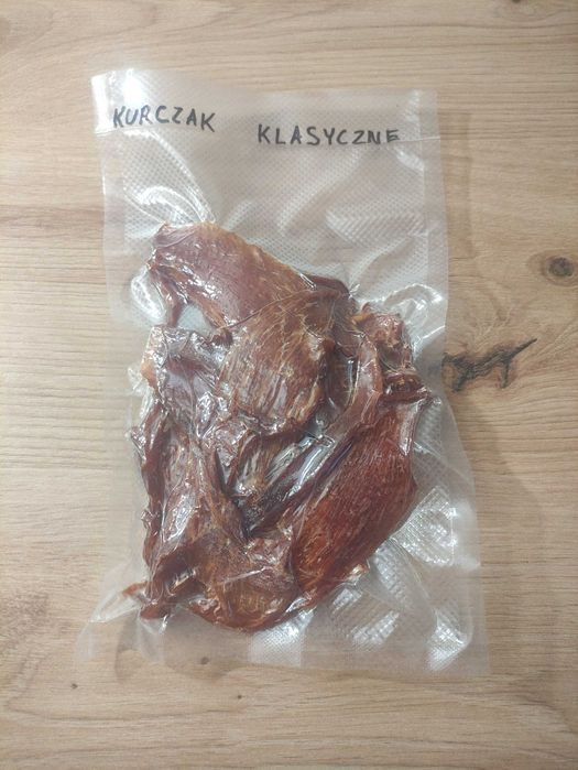 Chipsy mięsne z kurczaka "Jerky" smak klasyczne