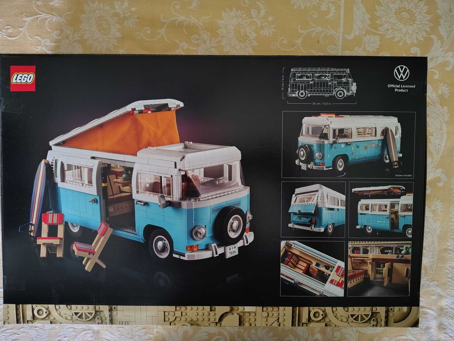 LEGO Creator Expert 10279 – Volkswagen T2 Autocaravana, Novo e Selado