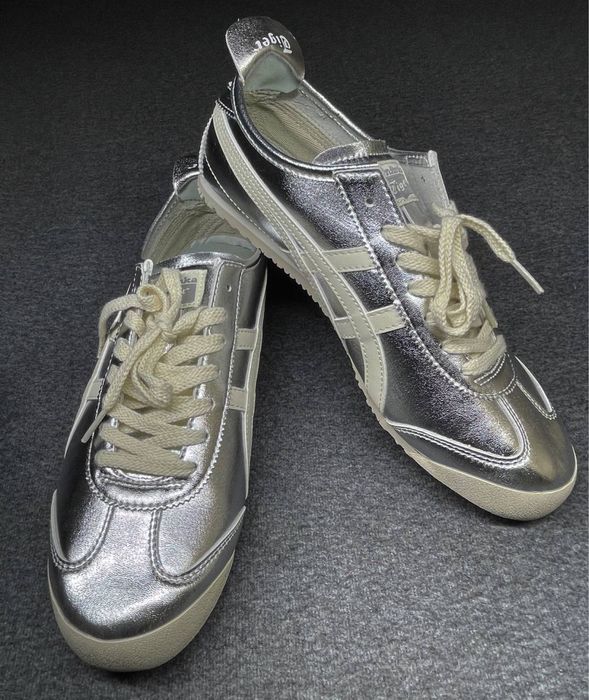кроссовки Asics onitsuka tiger silver