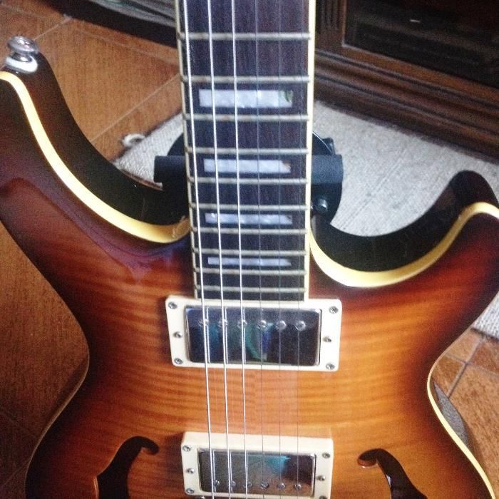 Guitarra eletrica Semi Hollow Body hybrid PIEZO Fishmann