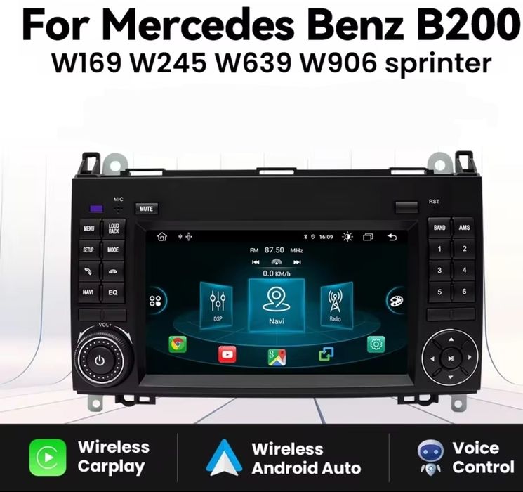 Radio nawigacja MERCEDES VITO Sprinter B klasa VIANO Crafter Navi Gps