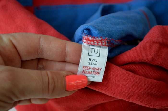 Tu Bluzka Bluza POLO 128cm 8lat CUDO