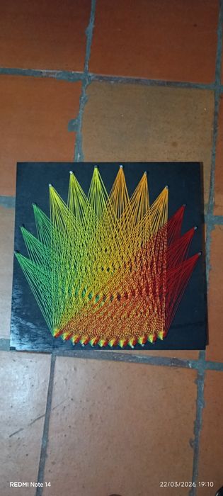Quadro feito á mão