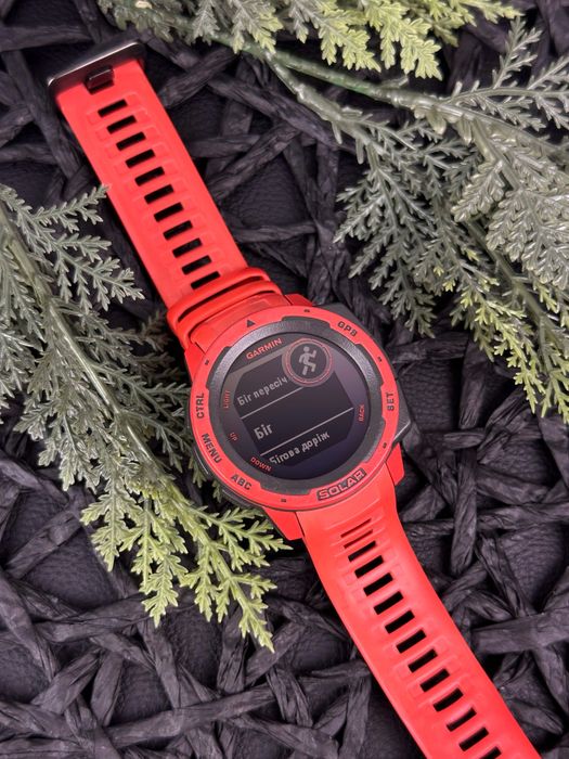 Смарт-годинник Instinct Solar Red