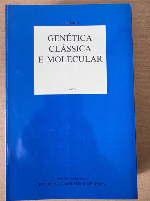 Livro "Genética Molecular" de C. Bresch