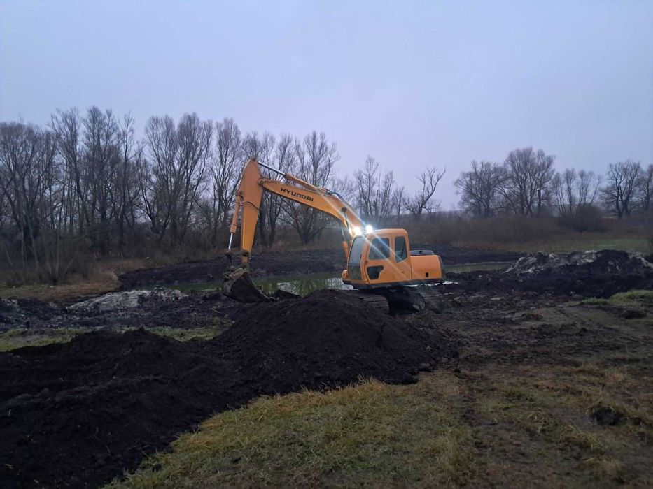 Оренда екскаватора, аренда экскаватора, услуги бульдозера