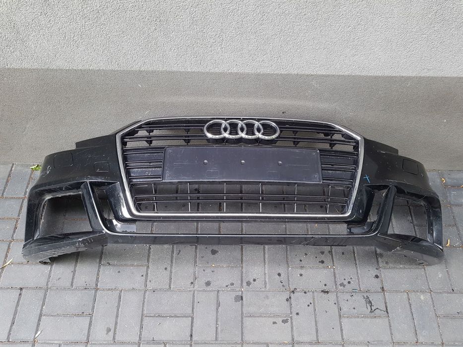 audi a3 16-19 lift s-line zderzak przód 8v3807437am