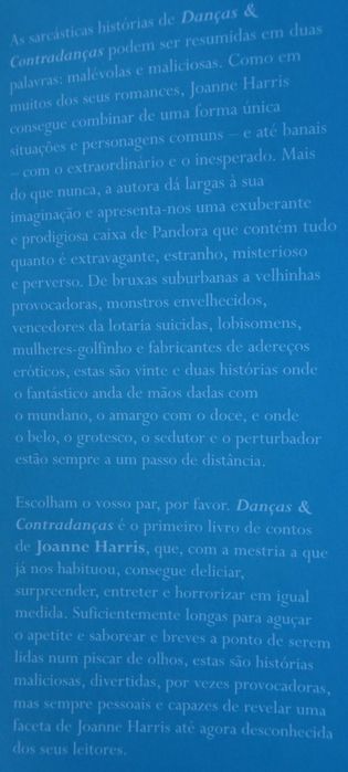 Danças & Contradanças de Joanne Harris