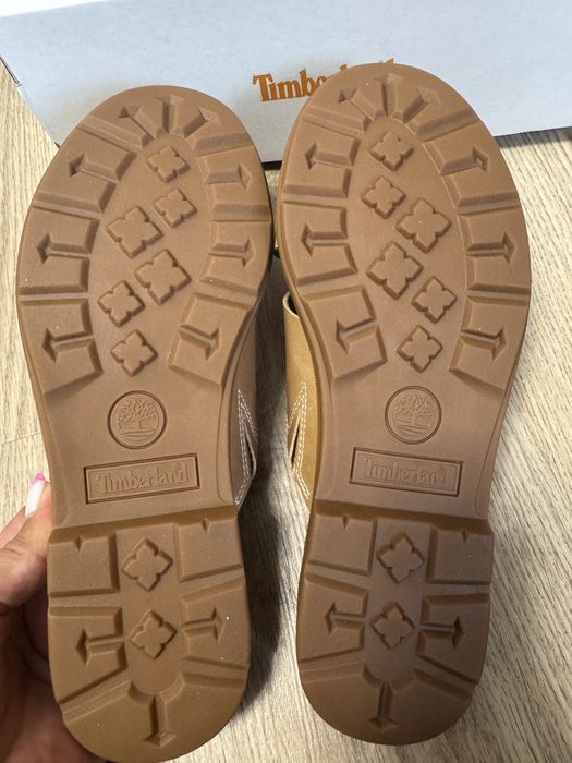 Тапки, шльопанці жіночі шкіряні Timberland