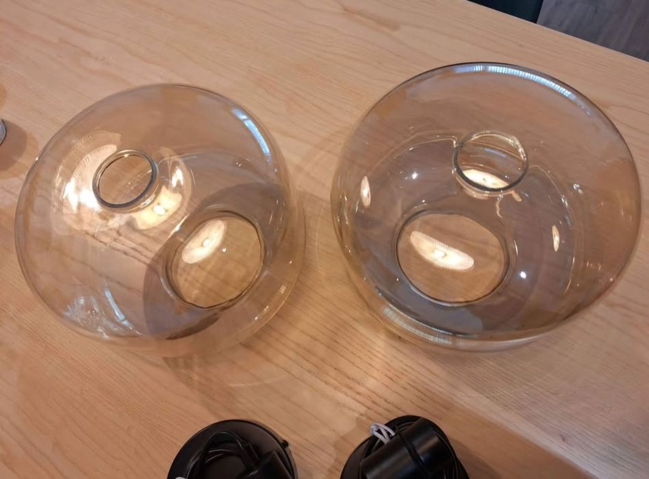 Conjunto 2 candeeiros suspensos