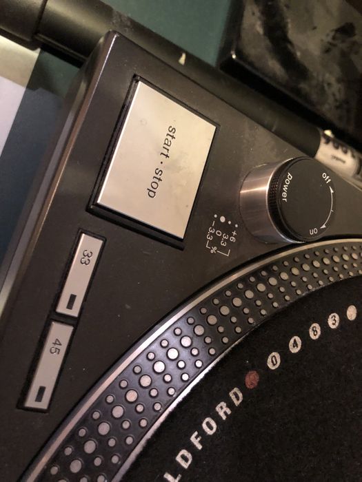 Technics SL-1210 MK2 plus mata