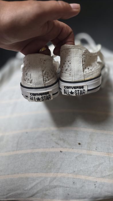 Tenis all star em renda tam 37