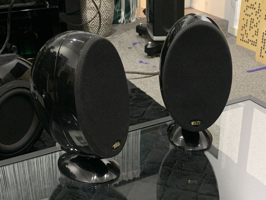 Hi-End Kolumny KEF HTS 3001SE BQ Piano Black uchwyty Okazja Para