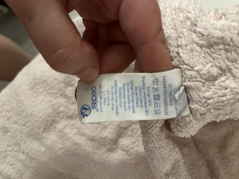 Ponczo kąpielowe i ręcznik