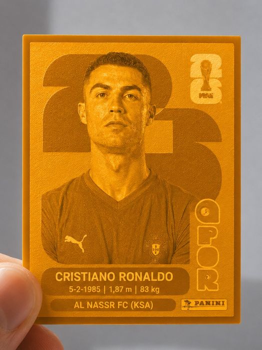 Craques World Cup 2026 – Figurinhas Panini Style - Impressão 3D