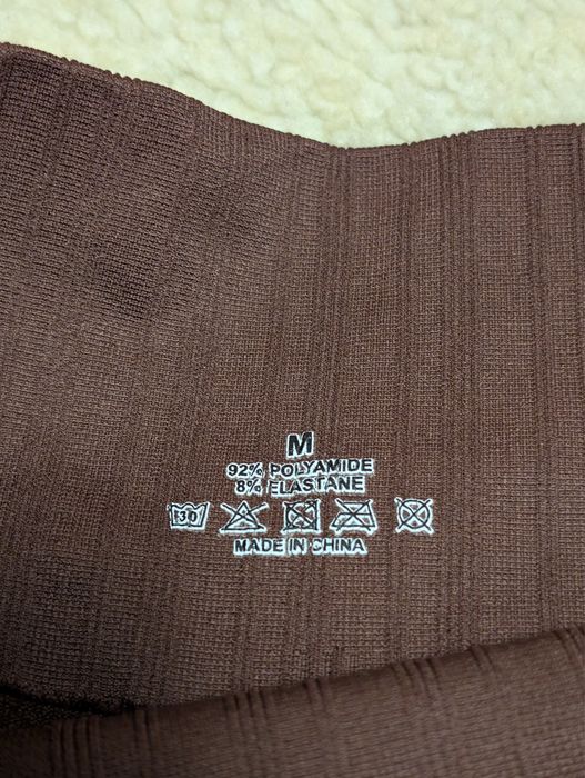 Лосини з пушапом) коричневі