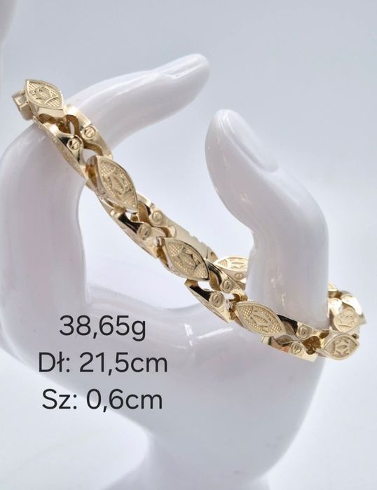 Złota bransoletka cartier 585 14k NOWA