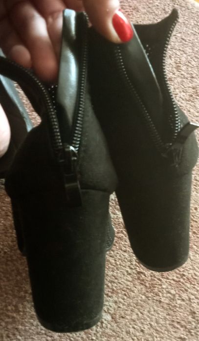 Sandały siateczkowe na obcasie,nowe, r.38