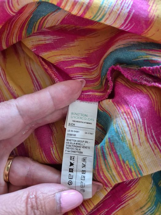Vestido de praia da Benetton