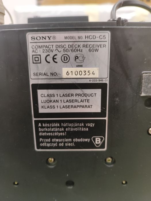 SONY HCD-C5 super brzemienne