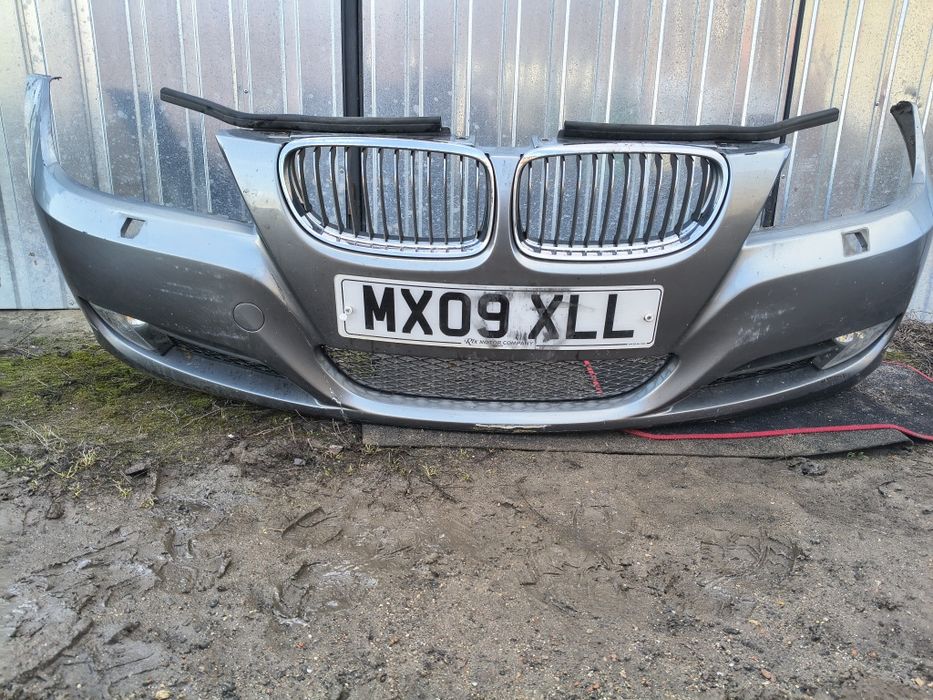 Zderzak przód BMW E90 E91 Do naprawy SPACEGRAU A52 Wysyłka