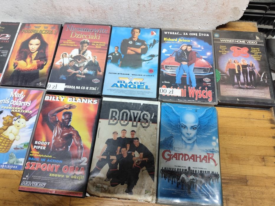 Kasety VHS pakiet