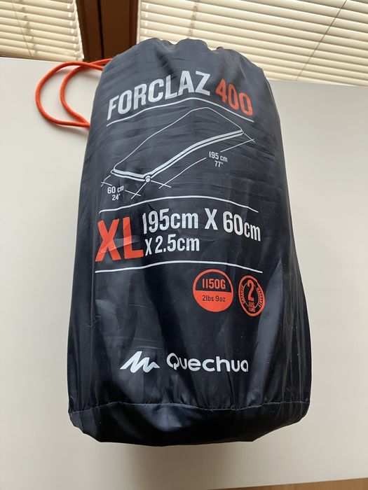 Mata samopompująca Quechua forclaz 400 xl 195x60x2,5xm