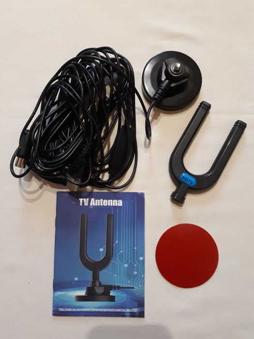 Цифрова антена DVB-T2 для телевізора або DVD плеєра