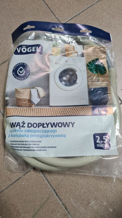 Nowy wąż dopływowy - Vogel, 2,5 metra