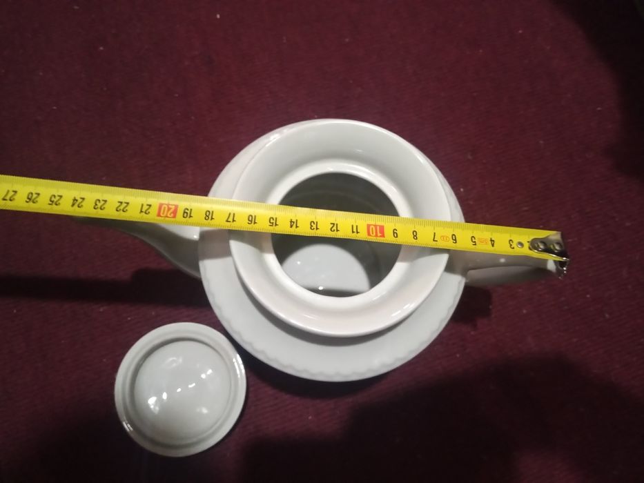 Заварник великий фарфоровий