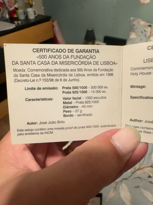 Moeda Comemorativa
