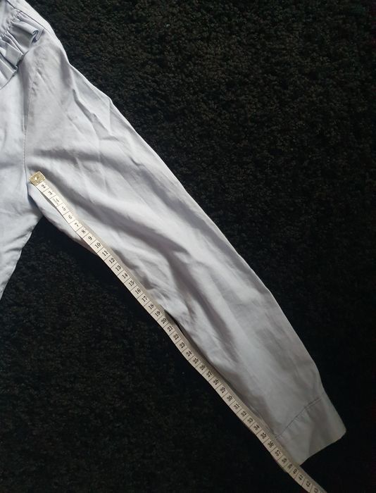 Koszula dziewczęca SinSay 140 błękitna elegancka