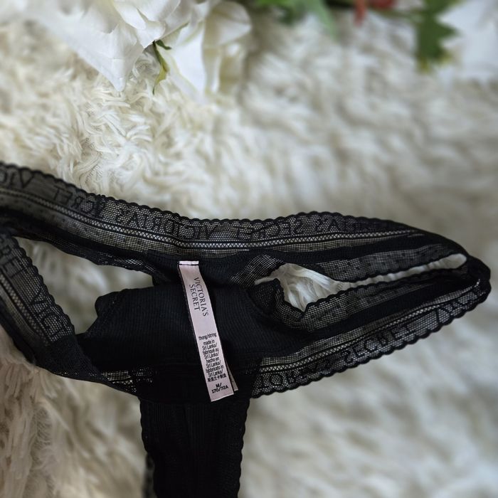 Трусики стрінги victoria's secret, pink