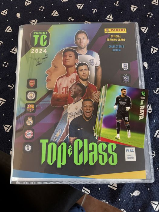 Cartas panini top class 2024