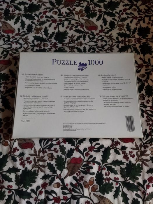 Puzzle 1000 peças cãozinho fofinho