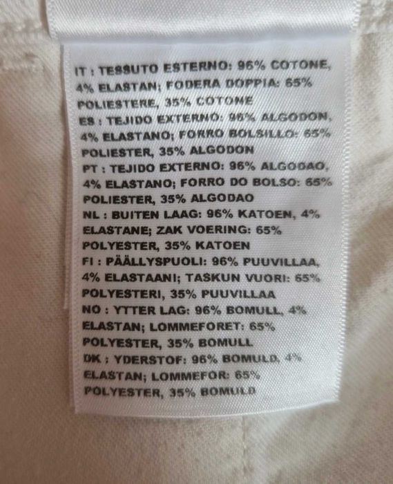 Białe spodnie Carhartt roz. XS/S (25US)
