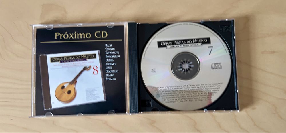 CD Obras Primas do Milénio