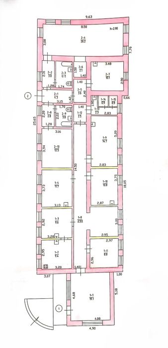 Продаж приміщення 192м². Під ремонт. Поряд озеро. Біля траси. ID:205