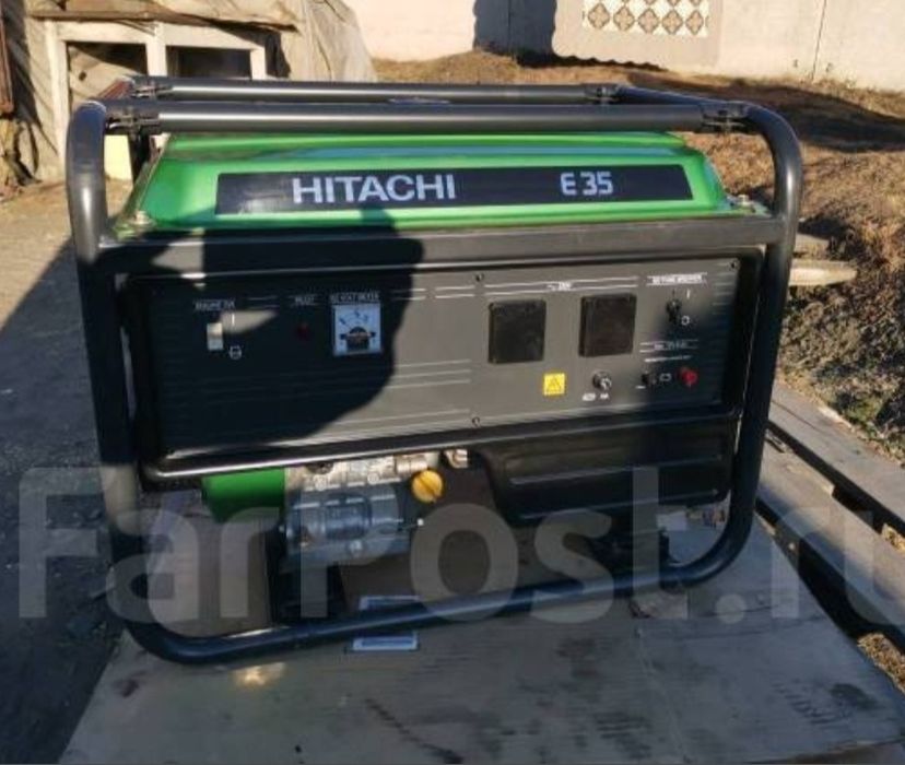 Однофазний (230 В) генератор Hitachi E35