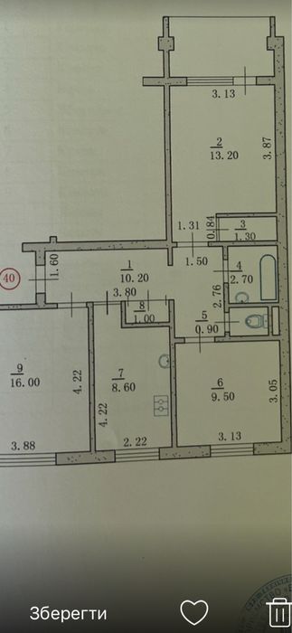 3-rooms apartment apartment by the address st. Kapelanska (area 65,7 m²) - Atlanta.ua - photo 9