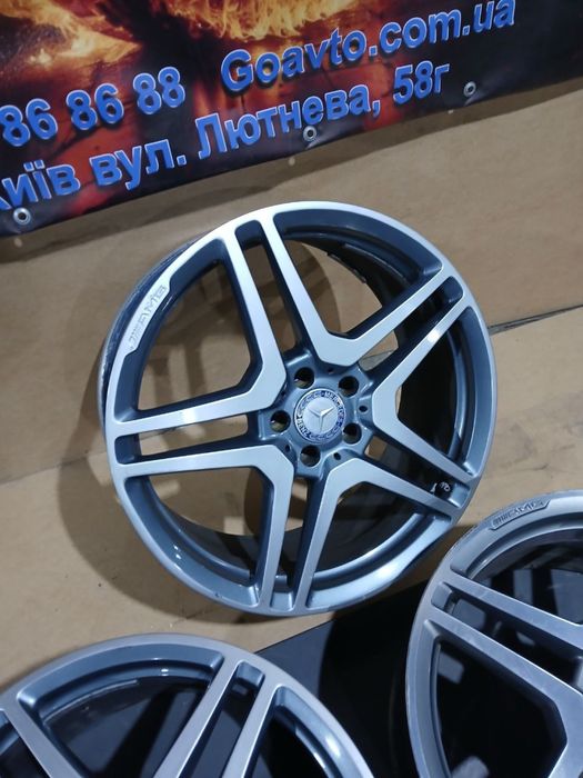 Goauto оригвнадьні диски Mercedes поштучно 5/112 r20 et43 8,5j dia66,6