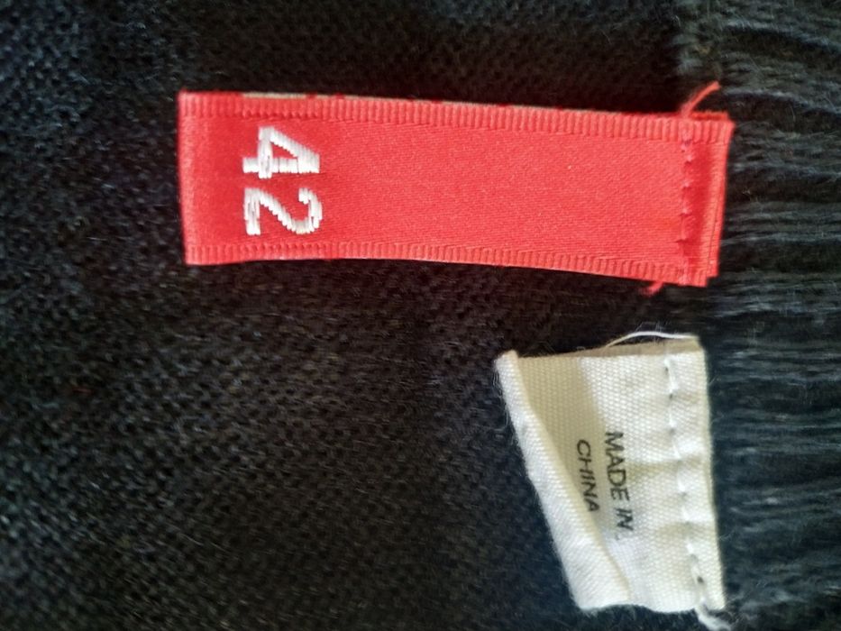 Kamizelka czarna w paski H &M 42