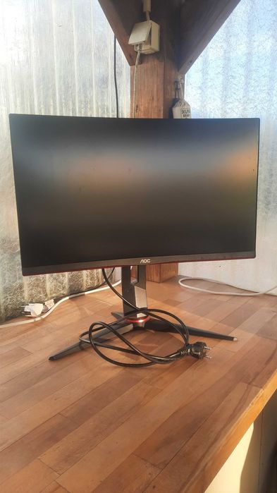 AOC C24G2 (C24G2U/BK) 24" Curved Gaming Monitor (2021)