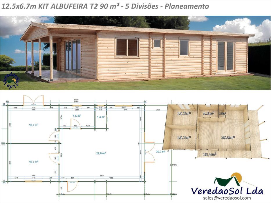 Casa Madeira ALBUFEIRA T2 90m² c. terraço 5 divisões NOVO PREMIUM PLUS