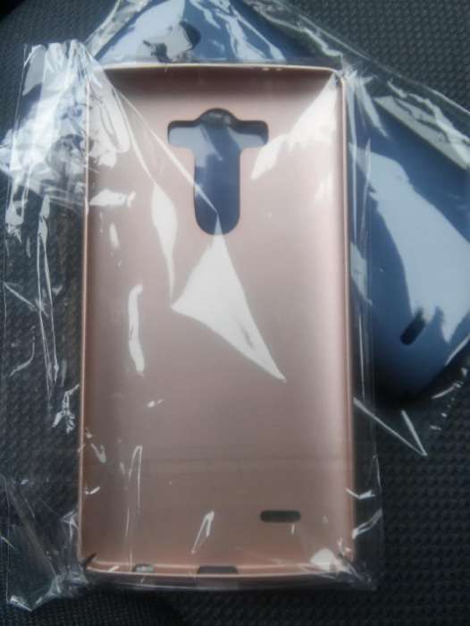 Nowe etui-Plecki  LG G3 D855, D850, D851 2szt. Złota Niebieska