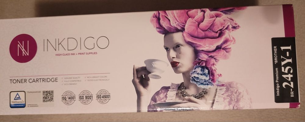 Zestaw tonerów CMYK do drukarki laserowej Brother