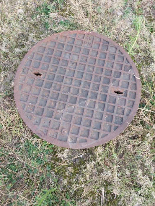 Właz żeliwny, pokrywa, 40 Ton