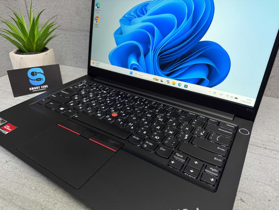 16gb ddr4/Стильний ноутбук Lenovo E14 Gen3/Ryzen 5/256gb ssd