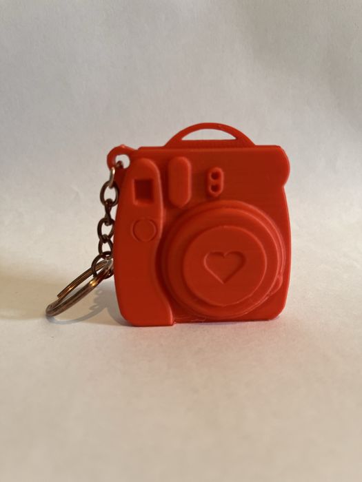 Porta chaves - estilo camera - compartimento foto